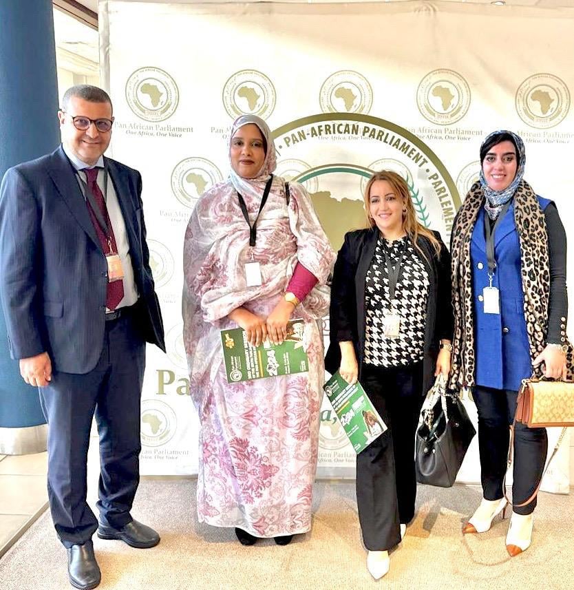 حيكر يشارك في أشغال الدورة الرابعة من الولاية السادسة للبرلمان الافريقي بجنوب افريقيا