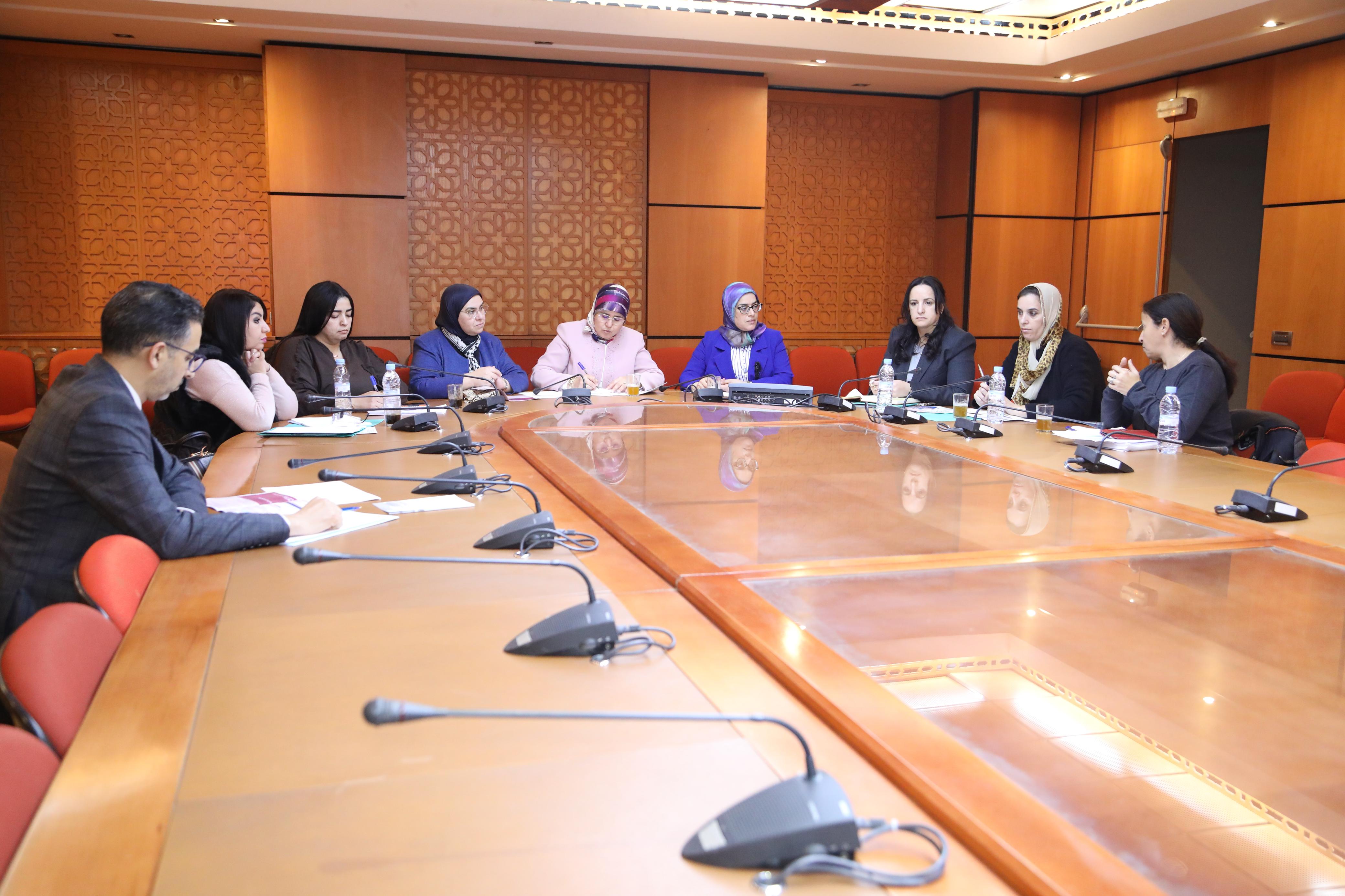 المجموع تستقبل وفدا عن "امرأة-شركاء للتعبئة حول الحقوق"